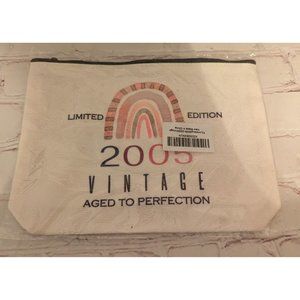 2005 bag Zipper Vintage Aged to Perfection Birthday